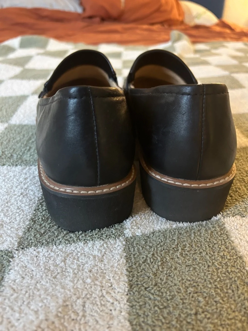 Naturalizer Black Loafers